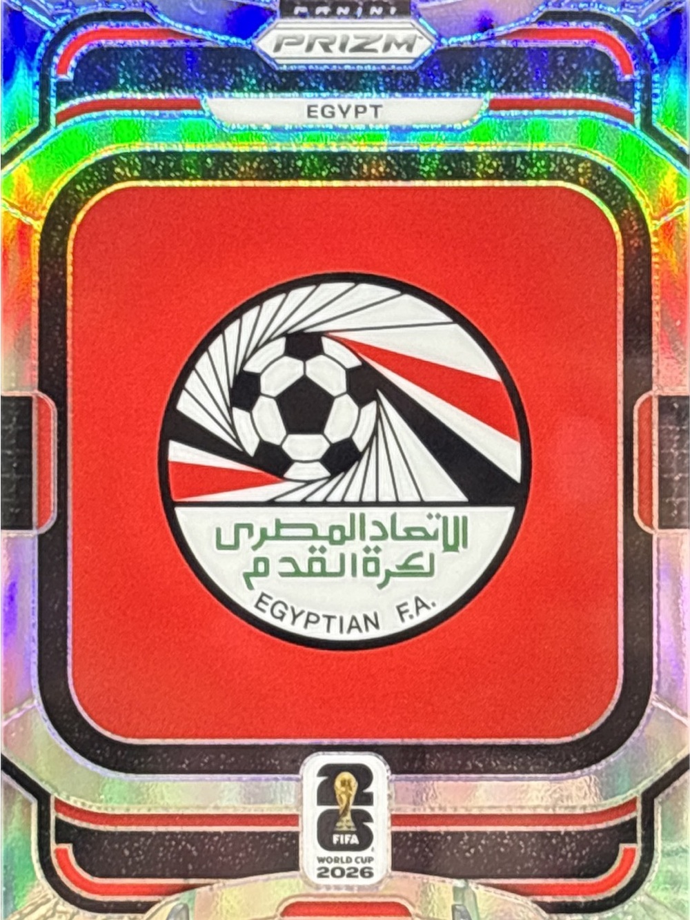 Panini Prizm Egyptian F.A. Card - Prizm